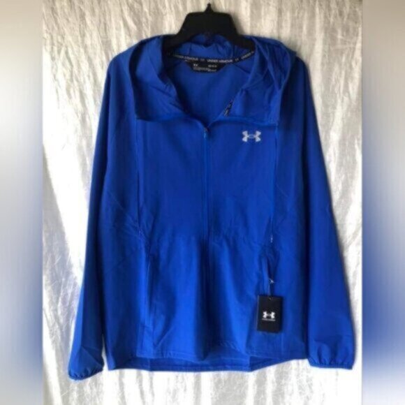 Under Armour Mens Heat Gear Athletic Jacket NEW Sz M - Picture 2 of 7